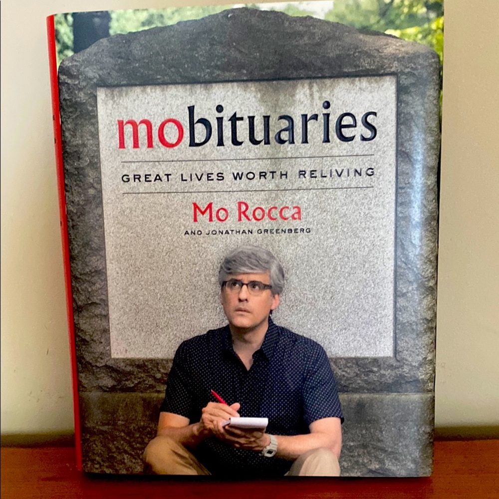 Mobituaries, Great Lives Worth Reliving by Mo Rocca, like new!